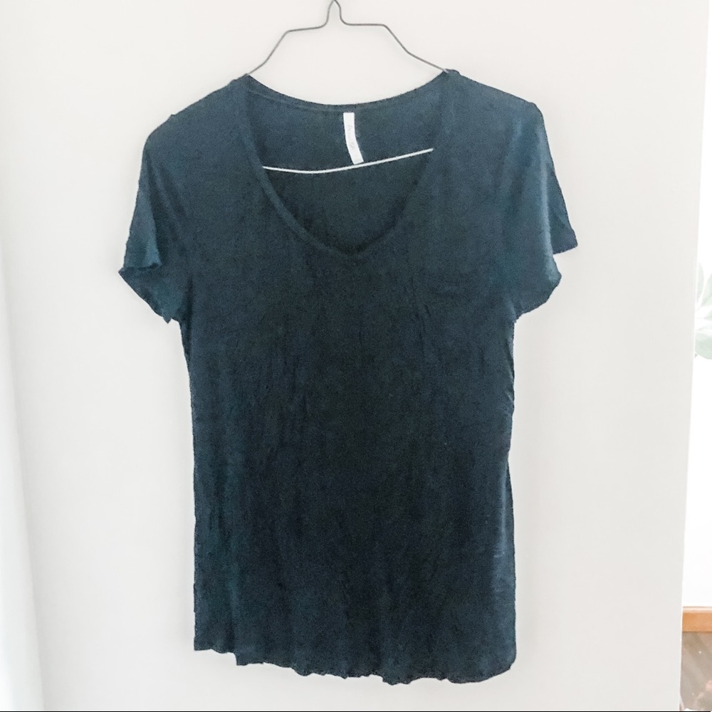 Black V Neck
